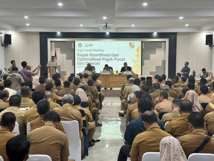 Perkuat Penerimaan Daerah, Bupati Lampung Utara Pimpin Rapat Optimalisasi Pajak Pusat dan Daerah