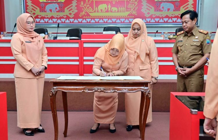 Estafet Kepemimpinan DWP Lampung Selatan: Ratna Yanuana Supriyanto Resmi Jabat Ketua Baru