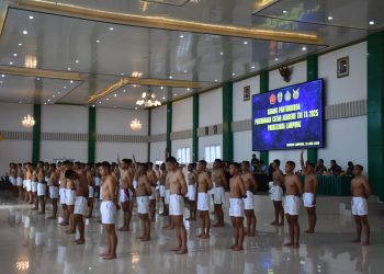 Danlanal Lampung Hadiri Sidang Pantukhirda Calon Taruna Akademi TNI 2025: Seleksi Ketat Lahirkan Putra Terbaik Bangsa