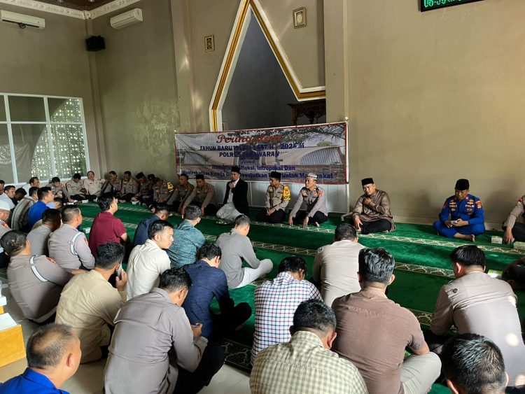 Polres Pesawaran Peringati Tahun Baru Islam 1447 H: Momen Introspeksi dan Penguatan Etos Kerja