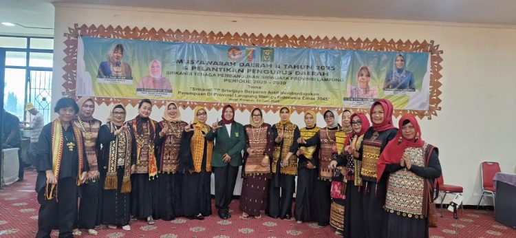 Nurhasanah Serukan Soliditas Srikandi TP Sriwijaya Lampung untuk Wujudkan Indonesia Emas 2045