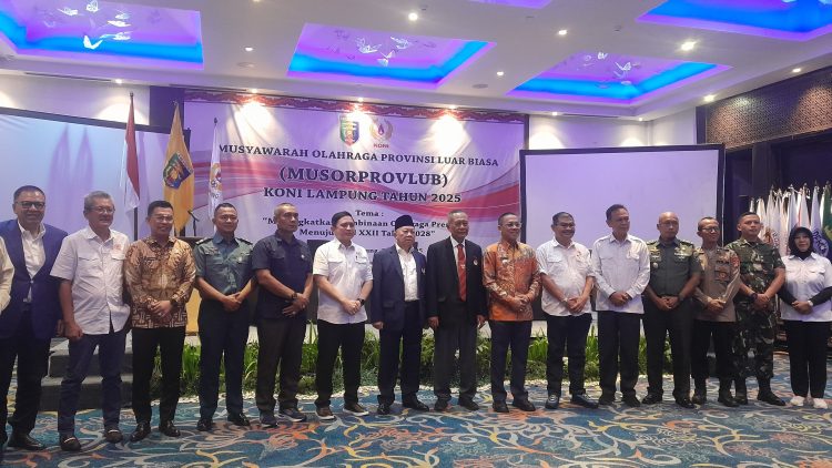 Taufik Hidayat Terpilih Aklamasi Jadi Ketua KONI Lampung 2025–2029, Siap Bangun Prestasi Lewat Kolaborasi