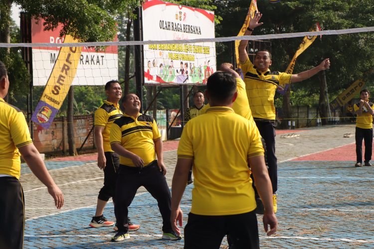 Semarak Hari Bhayangkara ke-79, Polres Pesawaran Tunjukkan Semangat Soliditas Lewat Lomba Penuh Keceriaan