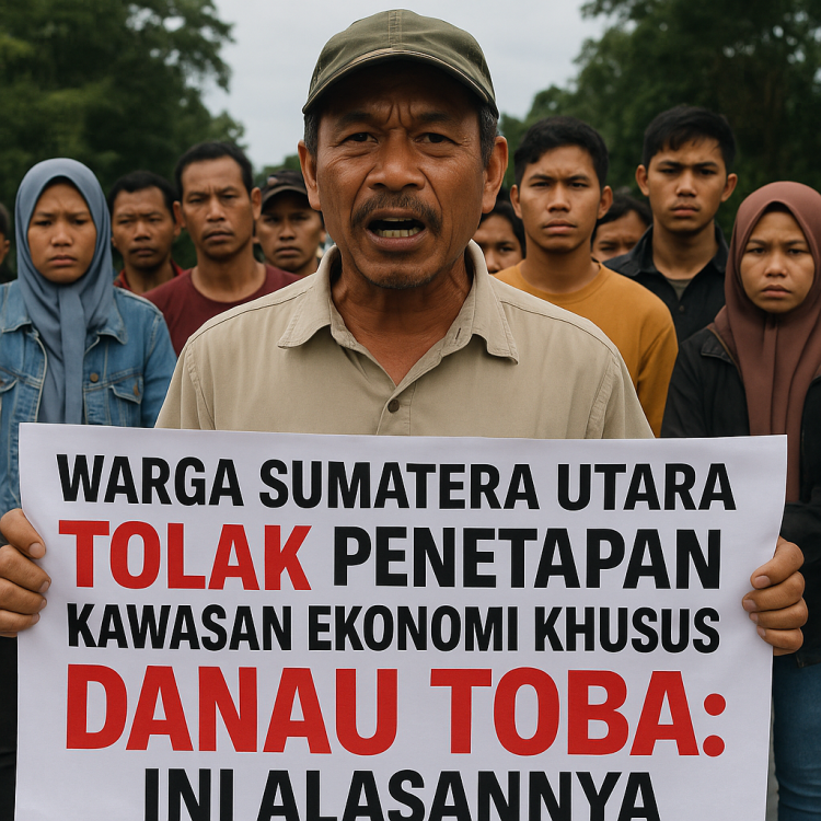 Warga Sumut Tolak KEK Danau Toba: “Kami Bukan Penonton di Tanah Sendiri”