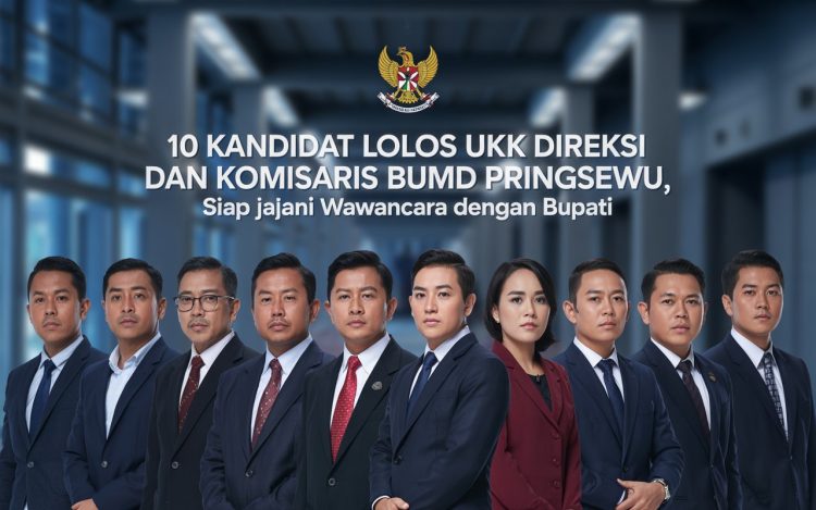 10 Kandidat Lolos UKK, Siap Jalani Wawancara Penentu Bersama Bupati Pringsewu