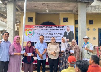 Yuti Rama Yanti Tegaskan Komitmen Bangun Desa Lewat Sosialisasi Pancasila di Palas