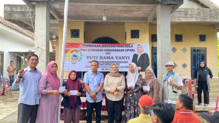 Yuti Rama Yanti Tegaskan Komitmen Bangun Desa Lewat Sosialisasi Pancasila di Palas