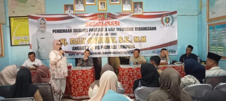 Elly Wahyuni Ajak Warga Pesawaran Hidupkan Nilai Pancasila di Tengah Tantangan Global