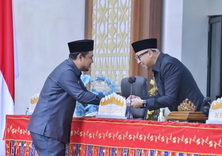 Gubernur Lampung: Sinergi dengan DPRD Kunci Sukses Pembangunan Jangka Menengah 2025–2029