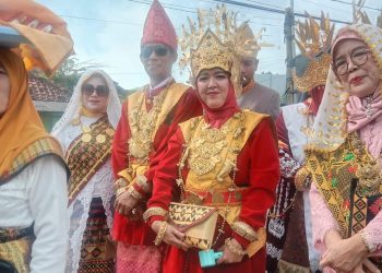 Rayakan HUT ke-165, Desa Sukajaya Lempasing Gelar Karnaval Budaya Menuju Desaku Maju