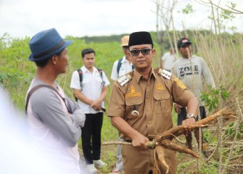 Bupati Lampung Tengah Sambut Baleg DPR RI, Bahas Ketahanan Pangan dan Harga Ubi yang Masih Fluktuatif