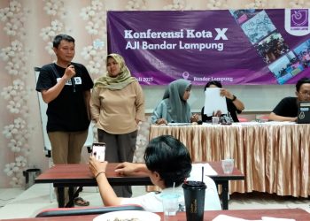 Dian Wahyu Kusuma Kembali Nahkodai AJI Bandar Lampung Periode 2025–2028