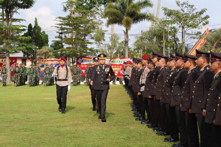 HUT ke-79 Bhayangkara, Parosil Mabsus Apresiasi Dedikasi Polri Jaga Keamanan Lampung Barat