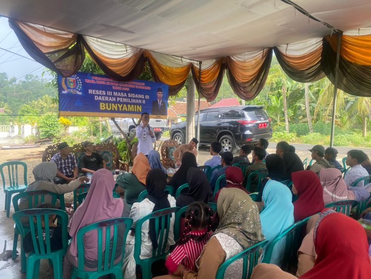Bunyamin Turun Gunung! Serap Aspirasi Warga Semaka Lewat Reses III