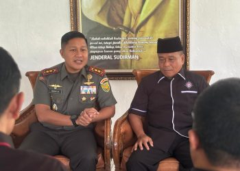 PSHT Lampung Barat Kunjungi Kodim 0422/LB, Ajak TNI Bareng Rawat Budaya & Cetak Generasi Tangguh