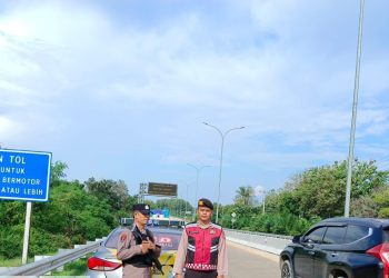 Polsek Tegineneng Gencarkan Patroli Sore Hari, Cegah Kejahatan Jalanan demi Rasa Aman Warga