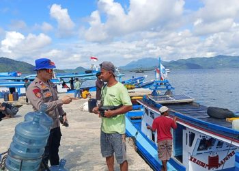 Sat Polairud Pesawaran Sosialisasi Keselamatan Berlayar: Jaga Laut Aman, Warga Tenang