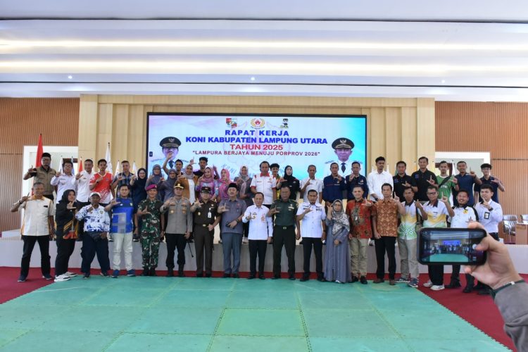 Rapat Kerja KONI Lampung Utara 2025: “Lampura Berjaya Menuju Porprov 2026!”