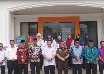 Dorong Sertifikasi Tanah Wakaf, Kejari dan Kemenag Pringsewu Tinjau Loket Wakaf BPN