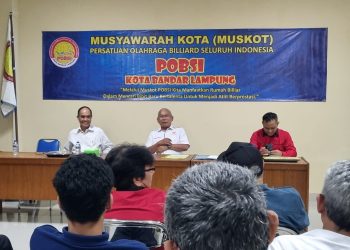 Muskot POBSI Bandar Lampung Deadlock, Pengusaha Biliar Tolak Hasil Karena Dinilai Cacat Administrasi