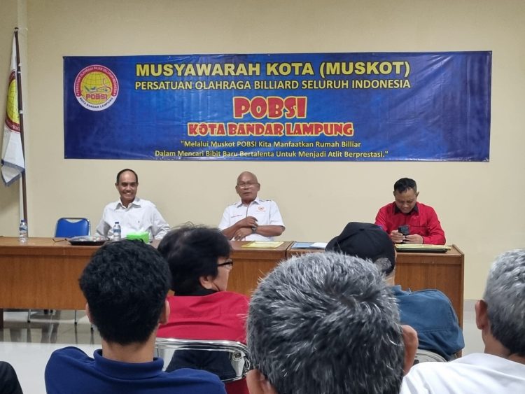 Muskot POBSI Bandar Lampung Deadlock, Pengusaha Biliar Tolak Hasil Karena Dinilai Cacat Administrasi