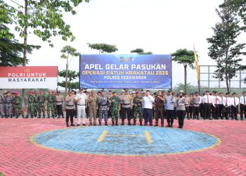 Patuh Krakatau 2025: Polres Pesawaran Gelar Apel Besar, Siap Tegakkan Tertib Lalu Lintas