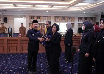 15 Pejabat Fungsional Pemprov Lampung Dilantik, Diminta Jadi Agen Perubahan yang Berdampak Nyata