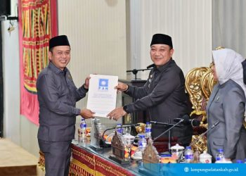 Pemkab Serahkan KUA-PPAS 2026 ke DPRD Lampung Selatan, Jadi Langkah Awal Wujudkan Visi 2045