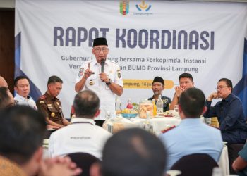 Gubernur Lampung: Kolaborasi Antarlembaga Jadi Kunci Wujudkan “Lampung Maju” Menuju Indonesia Emas