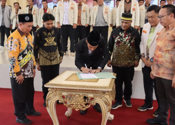 Wakil Bupati Romli Hadiri Pelantikan PD Pemuda Muhammadiyah Lampung Utara 2024–2028