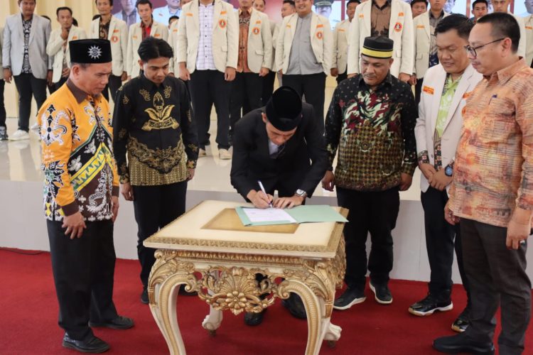 Wakil Bupati Romli Hadiri Pelantikan PD Pemuda Muhammadiyah Lampung Utara 2024–2028