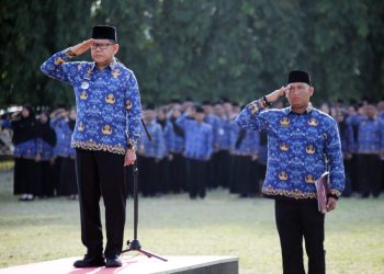 Gubernur Lampung Tekankan Sinergi Tata Kelola Bencana dalam Apel Bulanan Pemprov