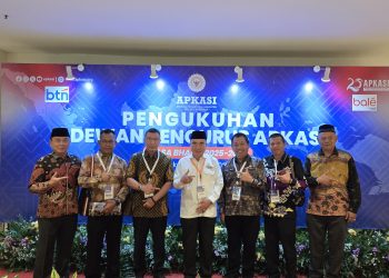 Mendagri Kukuhkan Pengurus APKASI 2025–2030, Bupati Tanggamus Jabat Ketua Bidang Perdagangan