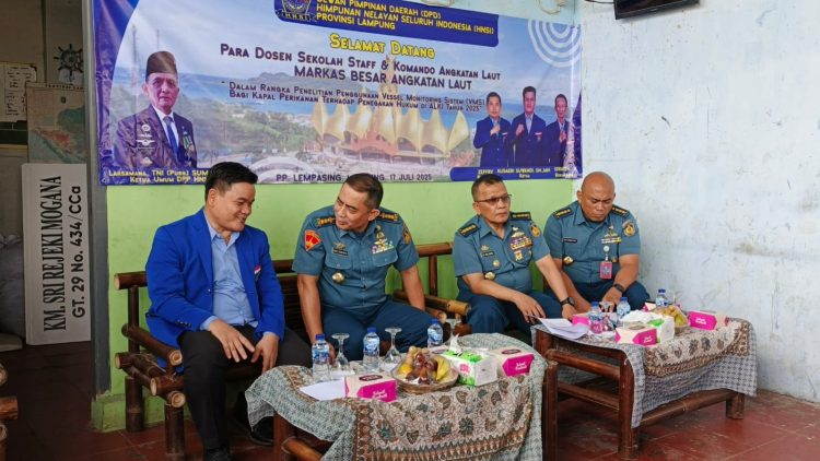 DPD HNSI Lampung Apresiasi Penelitian VMS oleh Seskoal: Dorong Kesejahteraan Nelayan dan Kebijakan Berbasis Data