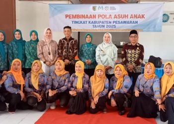 Pesawaran Gencar Bina Pola Asuh Anak, Desa Hanura Jadi Titik Perdana