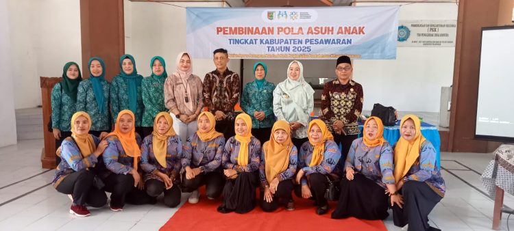 Pesawaran Gencar Bina Pola Asuh Anak, Desa Hanura Jadi Titik Perdana