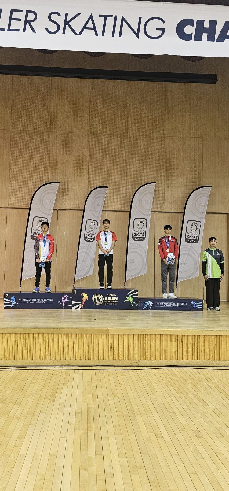 Remaja Kemiling Harumkan Indonesia di Kejuaraan Roller Skating Asia di Korea