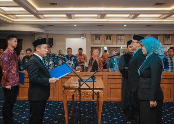 Pelantikan Pejabat Eselon II, Pemprov Lampung Dorong Birokrasi Profesional dan Layanan Publik Pro-Rakyat