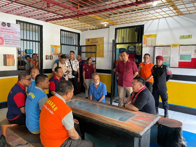 Rutan Ambon Siap Menuju WBK, Irwil IV dan Kakanwil Ditjenpas Maluku Beri Penguatan Langsung