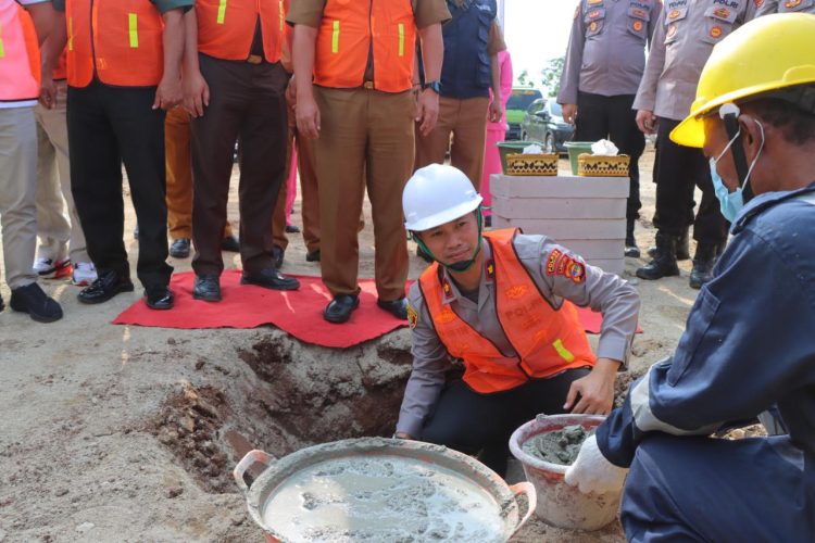Polres Tanggamus Resmikan Groundbreaking SPPG di Pekon Tekad, Targetkan Gizi Sehat untuk 3.451 Pelajar
