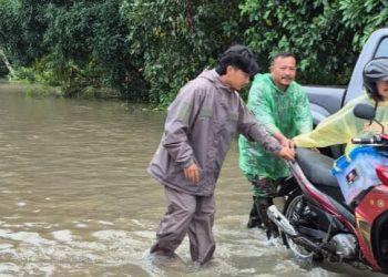 Enam Pekon di Semaka Terendam Banjir, Polsek Imbau Warga Tetap Siaga