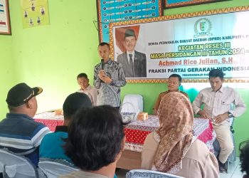 Ketua DPRD Pesawaran Serap Aspirasi Warga Soal Jalan, Irigasi, dan Ekonomi Wisata