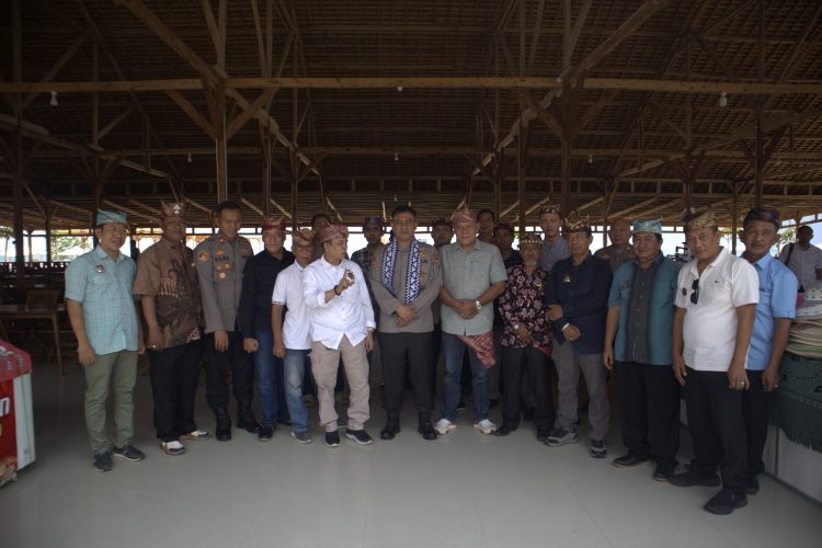 Perkuat Harmoni Budaya dan Keamanan, Kapolres Lampung Selatan Gandeng Tokoh Adat