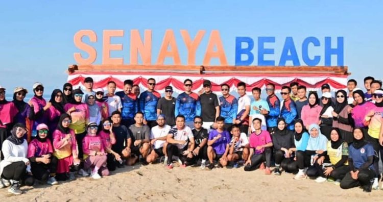 Bupati Egi Fun Run di Pesisir Kalianda, Ajak Warga Ramaikan Krakatau Beach Run 2025