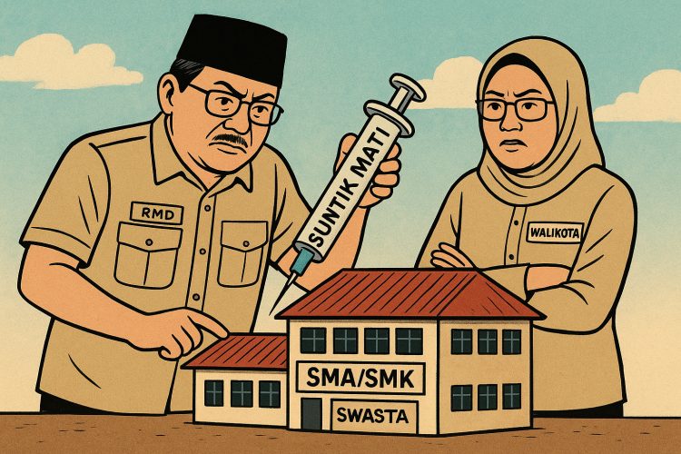 Kontroversi SMA/SMK Swasta Bandar Lampung: Dugaan Langkah “Suntik Mati” oleh Pemimpin Daerah
