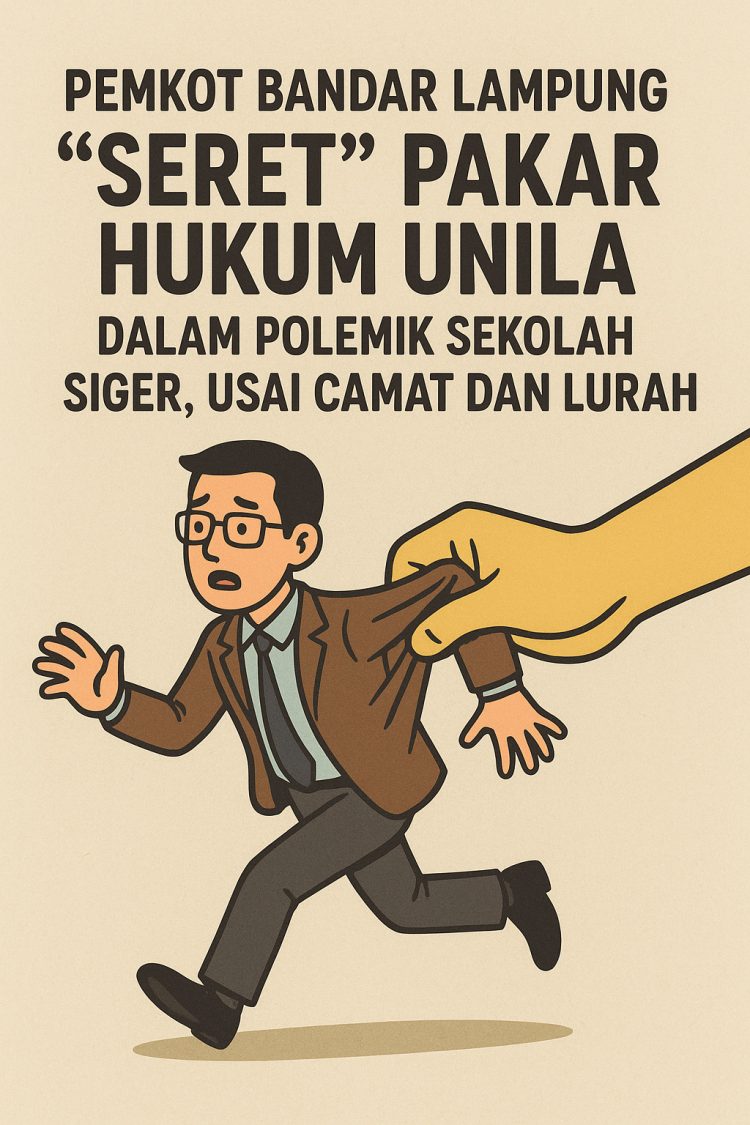 Pemkot Bandar Lampung Libatkan Pakar Hukum Unila dalam Polemik SMA Swasta Siger, Usai Camat dan Lurah Turun Tangan