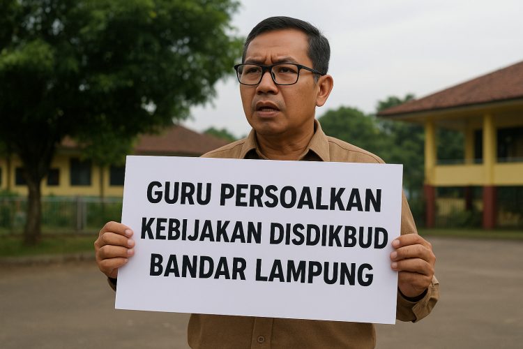 Kebijakan Disdikbud Bandar Lampung Dipersoalkan, Guru Soroti Kepala Sekolah Plt
