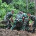 Brigif 4 Marinir/BS Tanggap Longsor di Pesawaran, Bukti Nyata Kepedulian TNI AL untuk Warga