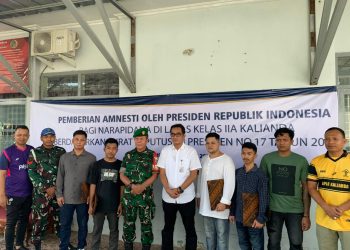 Menyambut Kebebasan: 9 Narapidana Lapas Kalianda Pulang Lewat Amnesti Presiden