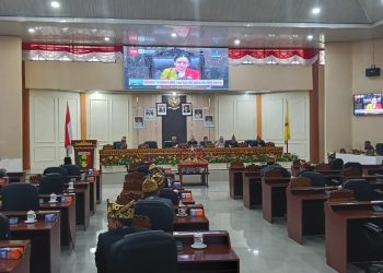 Pemkab & Forkopimda Tanggamus Hadiri Rapat Paripurna Istimewa Dengarkan Pidato Kenegaraan Presiden RI